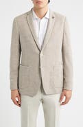 John Varvatos Star USA Varick Slim Fit Tan Knit Sport Coat