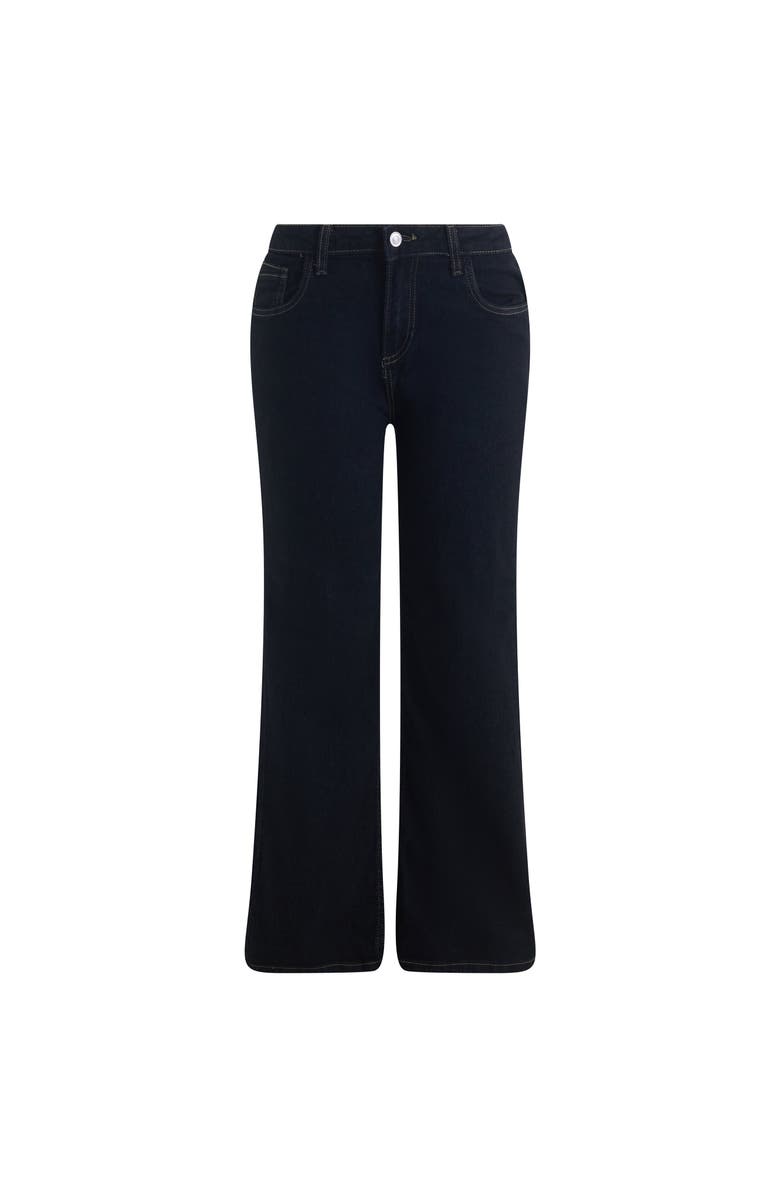 Solomon & Sage Classic Straight-Leg Jeans, Alternate, color, Black