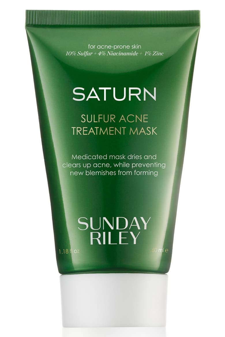 Saturn Sulfur Acne Treatment Mask, Main, color, NO COLOR