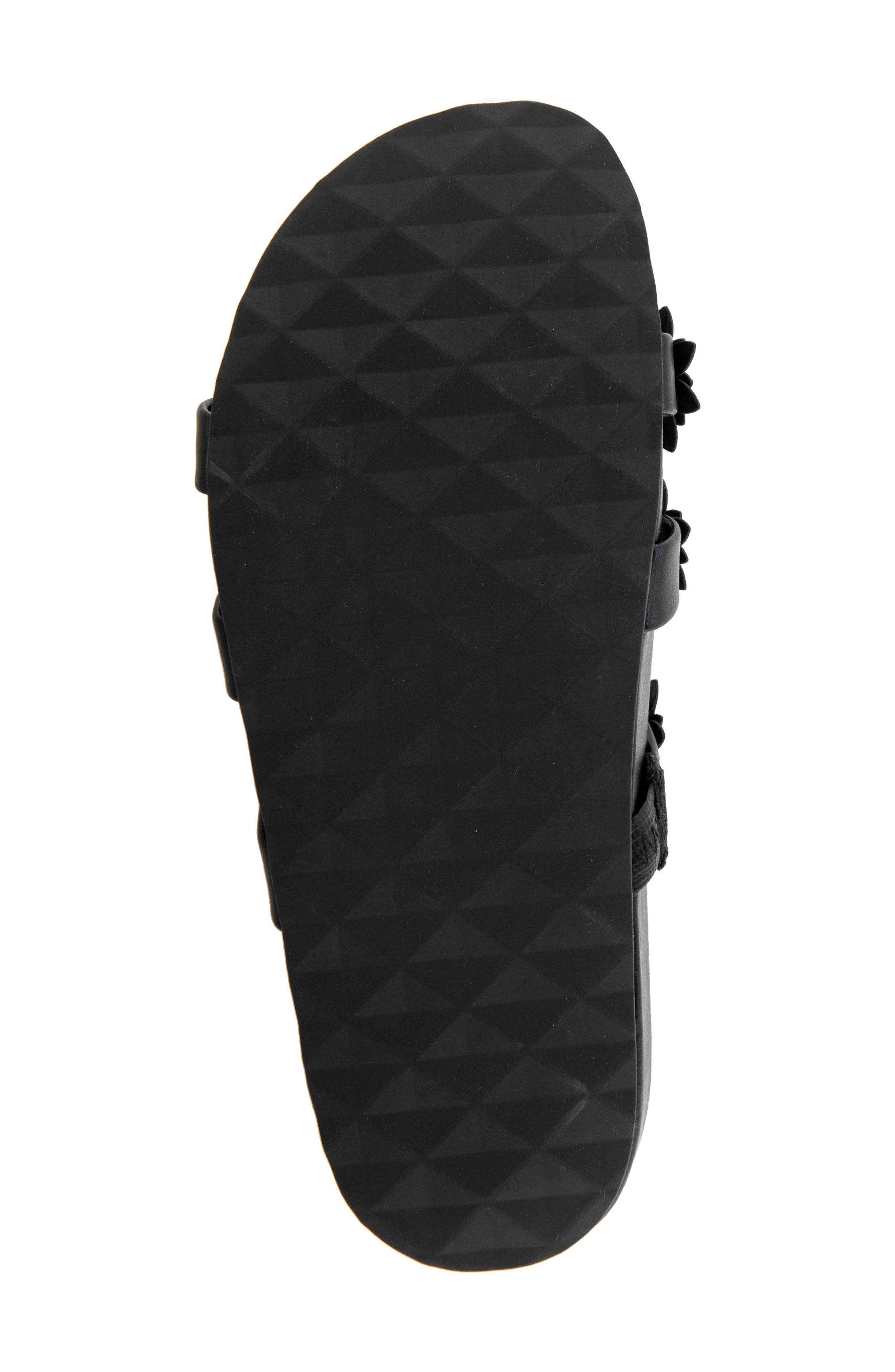 Aerosoles Leflor Sandal, Alternate, color, Black Faux Leather