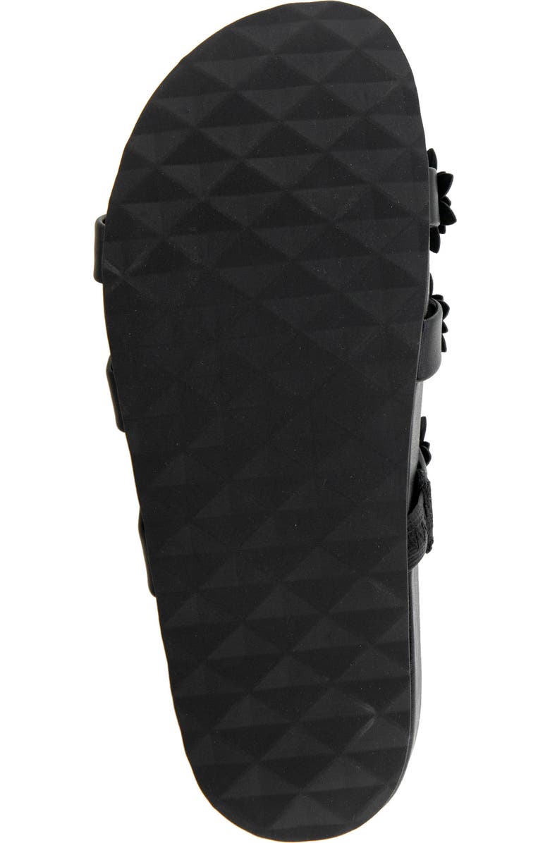 Aerosoles Leflor Sandal, Alternate, color, Black Faux Leather