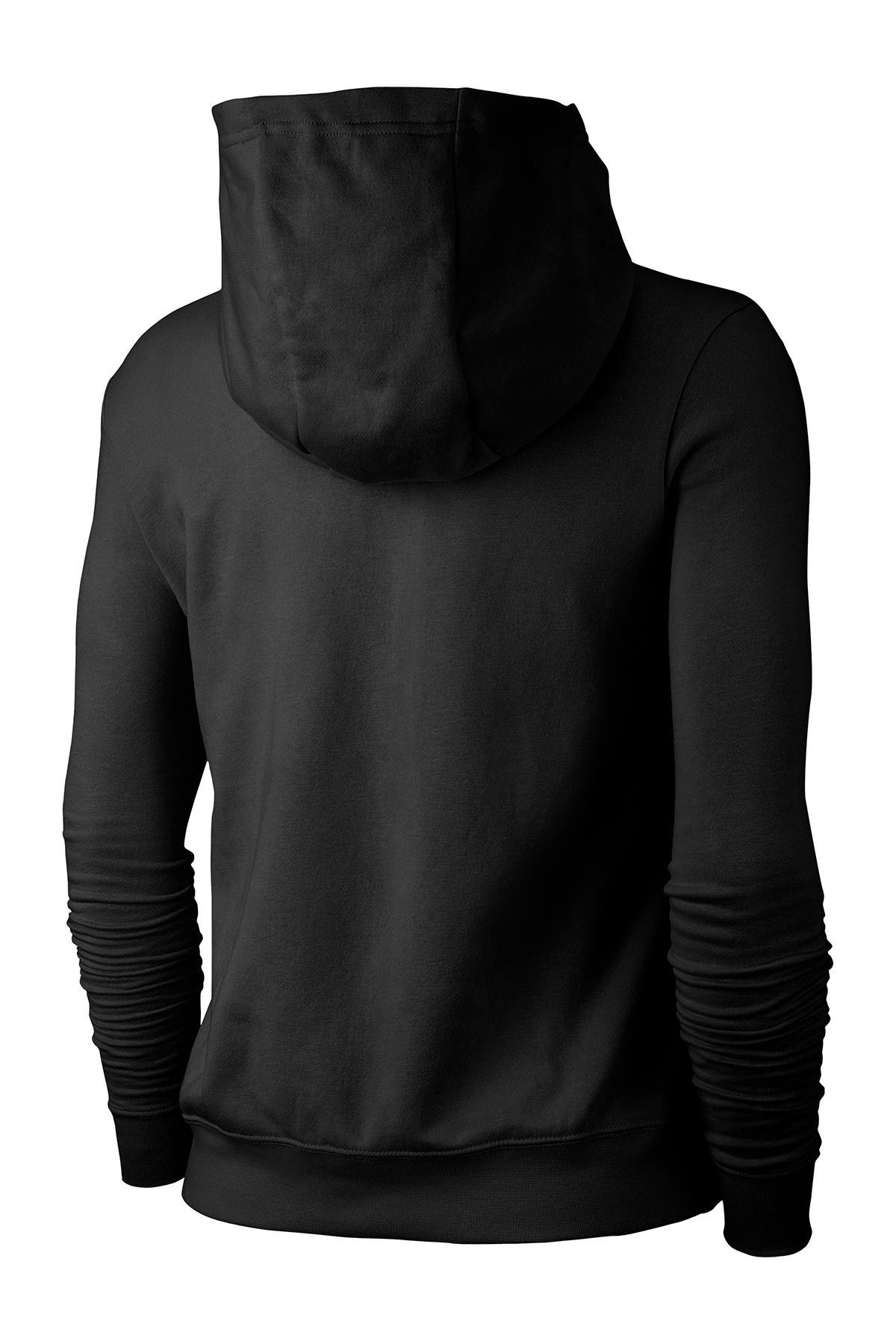 nike funnel neck fleece lined varsity hooded pullover