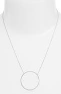 Bony Levy Large Circle Pendant Necklace