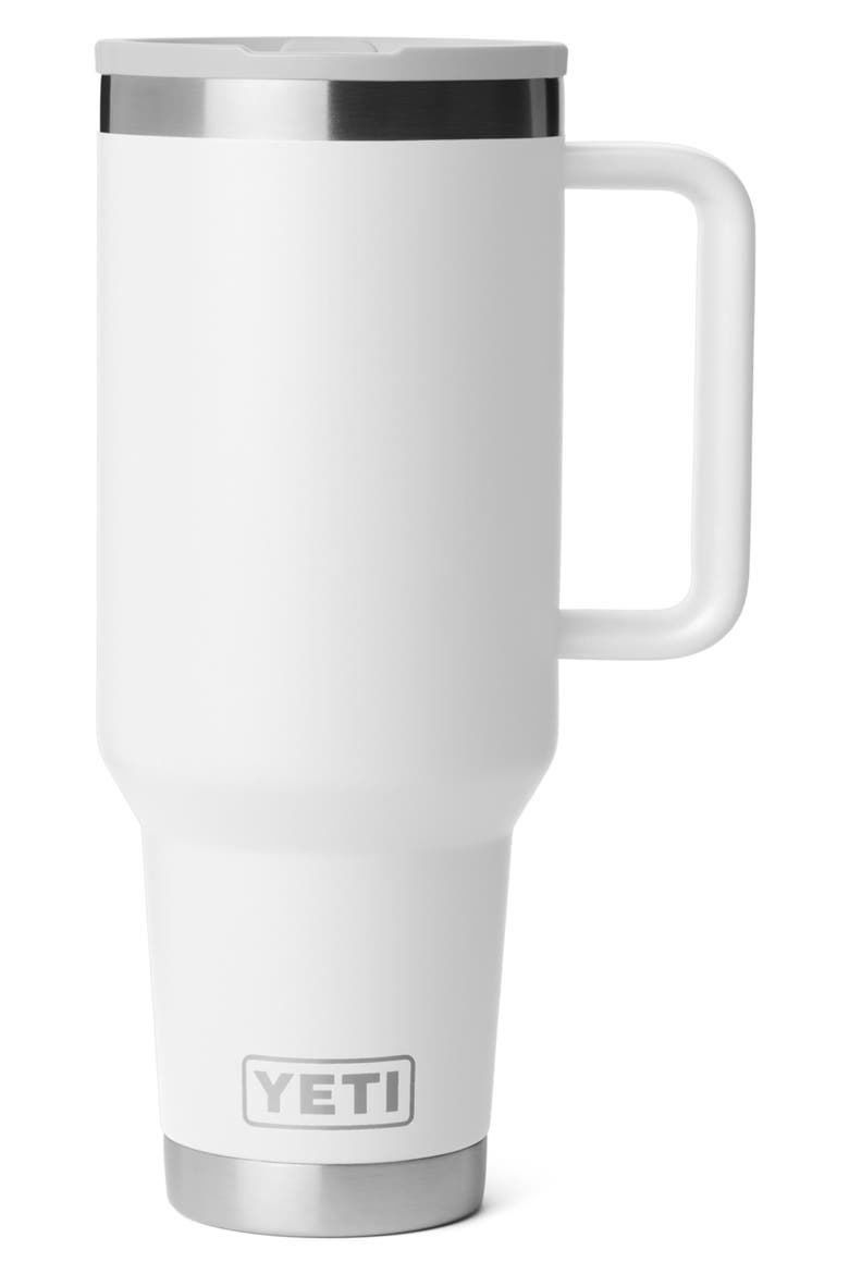 Rambler 40-Ounce Travel Straw Mug, Main, color, WHITE