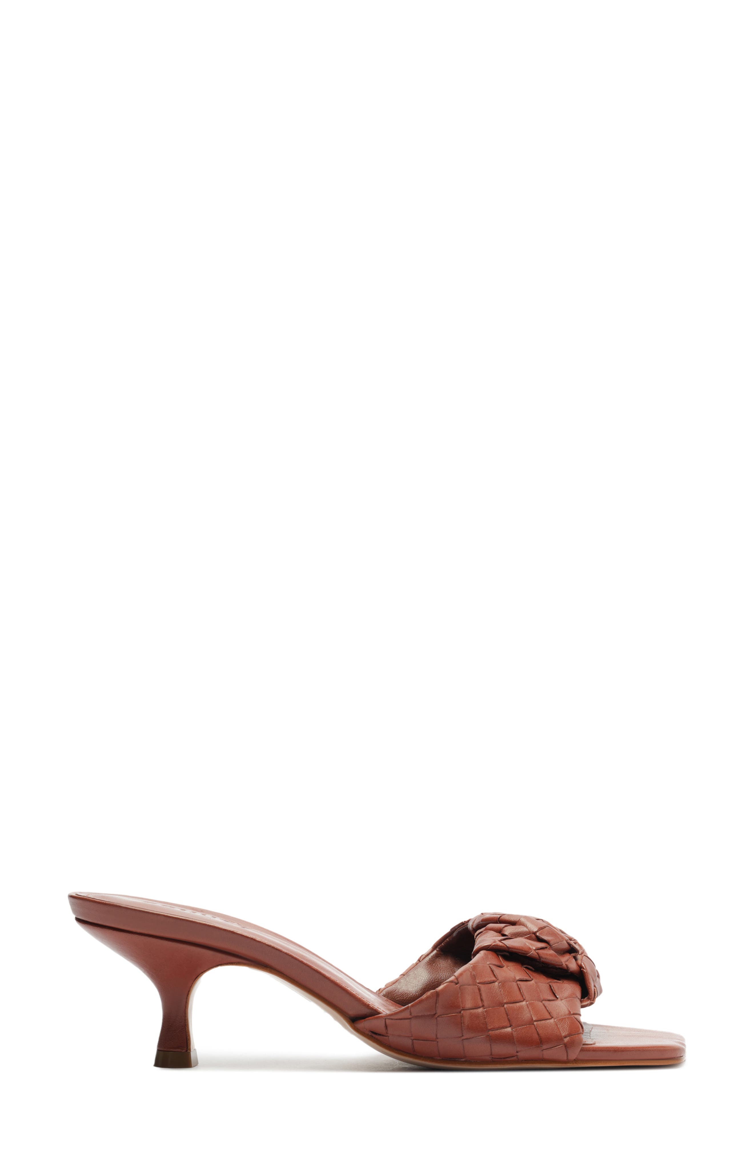 Schutz Kareena Knot Slide Sandal, Alternate, color, Sauvage