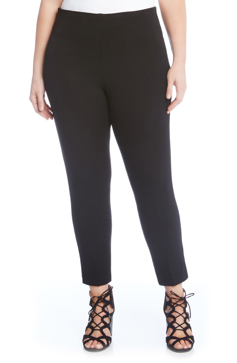 Karen Kane Piper Skinny Ankle Pants, Main, color, Black