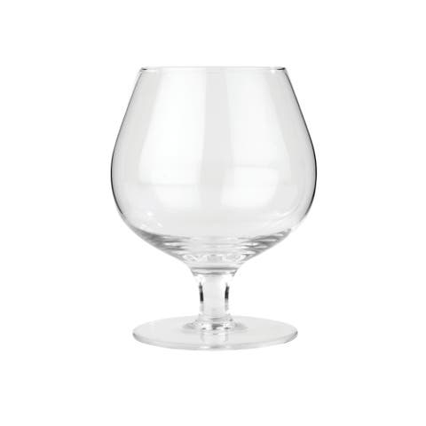 Raye Crystal Wingback Brandy Glasses Set of 2