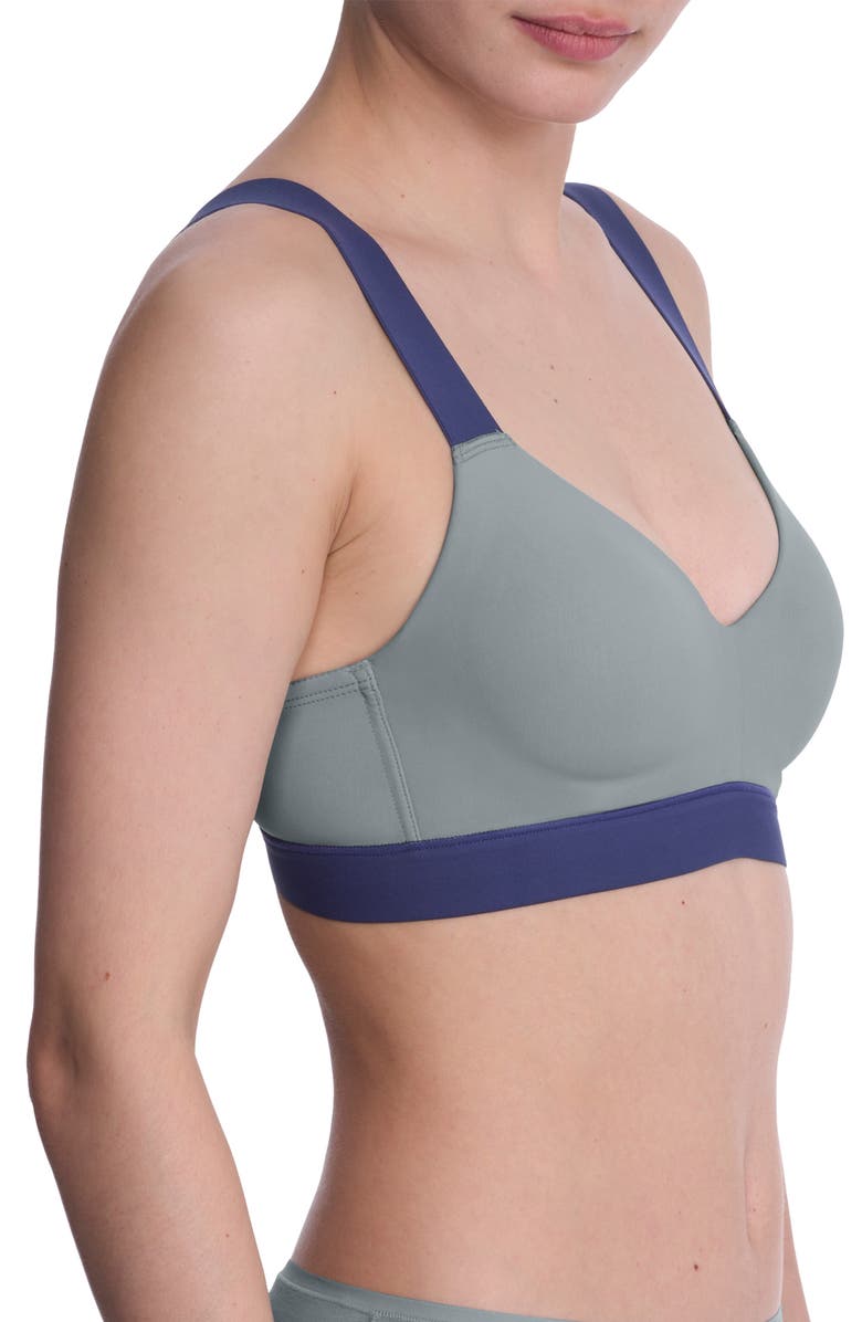 Natori Dynamic Contour Underwire Sports Bra, Alternate, color, Seaglass/ Ink