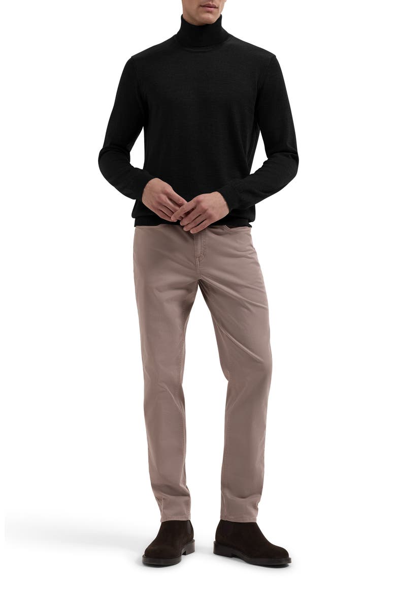 George Extrafine Merino Wool Turtleneck Sweater, Alternate, color, BLACK