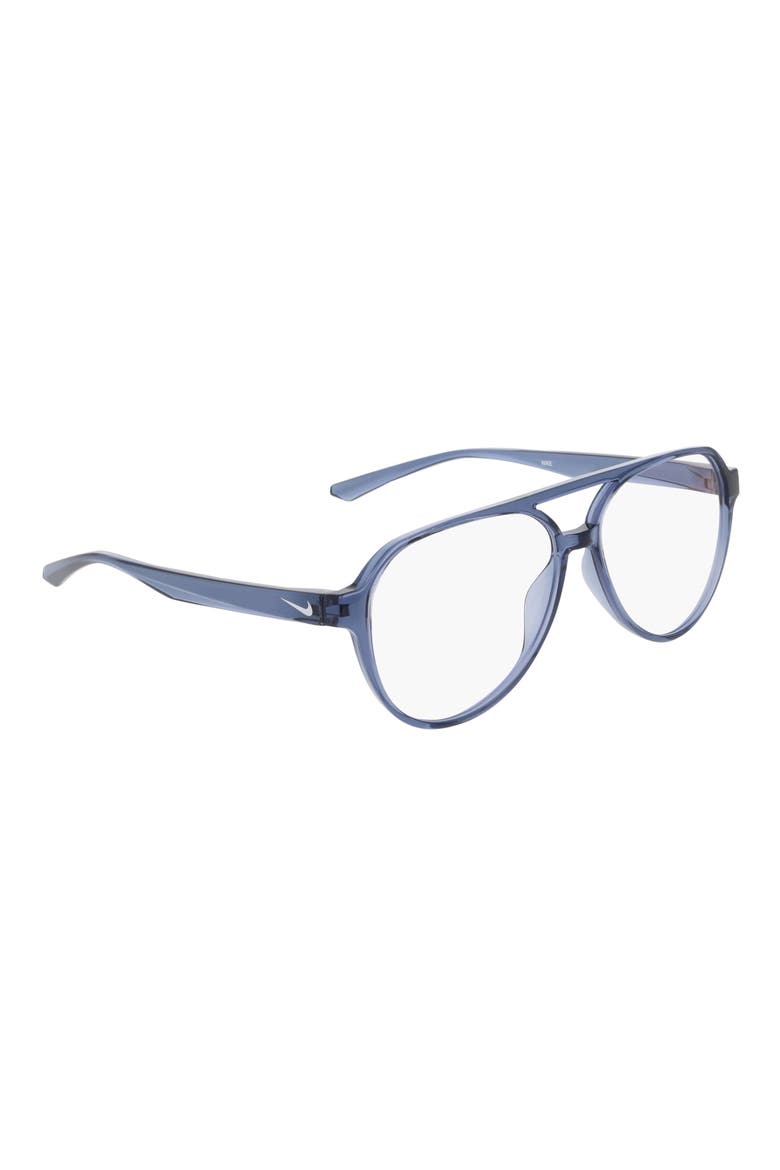 Vital Drift 57mm Aviator Blue Light Blocking Reading Glasses, Alternate, color, DIFFUSED BLUE / BLUE LIGHT