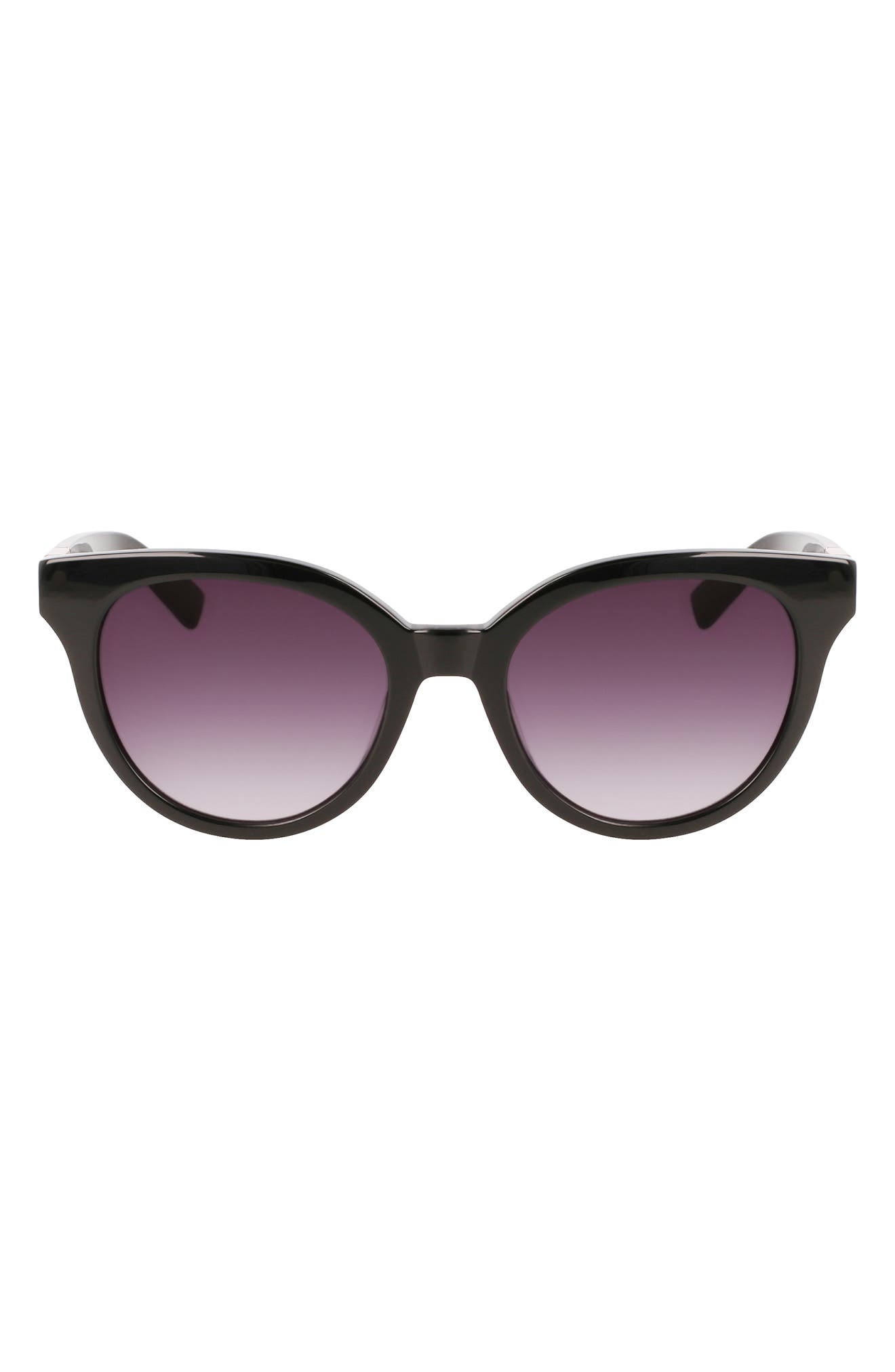 Longchamp Le Pliage 53mm Gradient Round Sunglasses