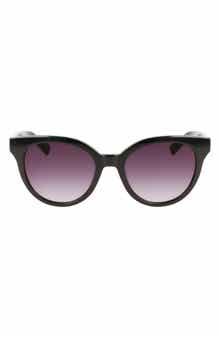 Longchamp Le Pliage 53mm Gradient Round Sunglasses