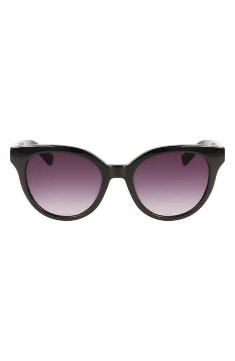Longchamp Le Pliage 53mm Gradient Round Sunglasses