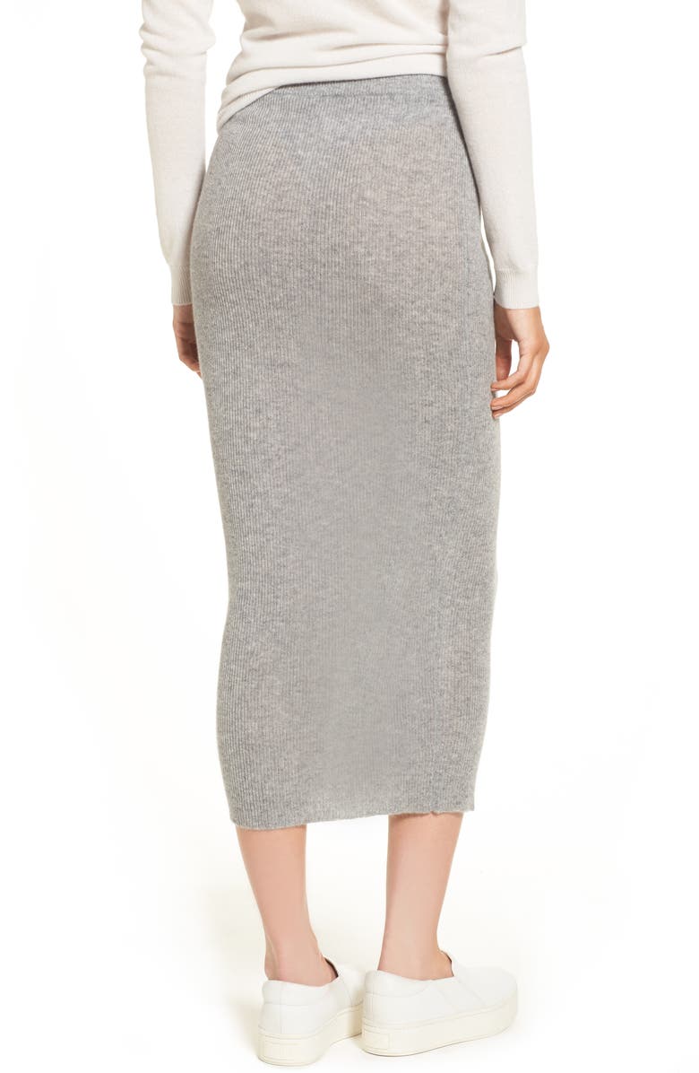 James Perse Cashmere Skirt, Alternate, color, 