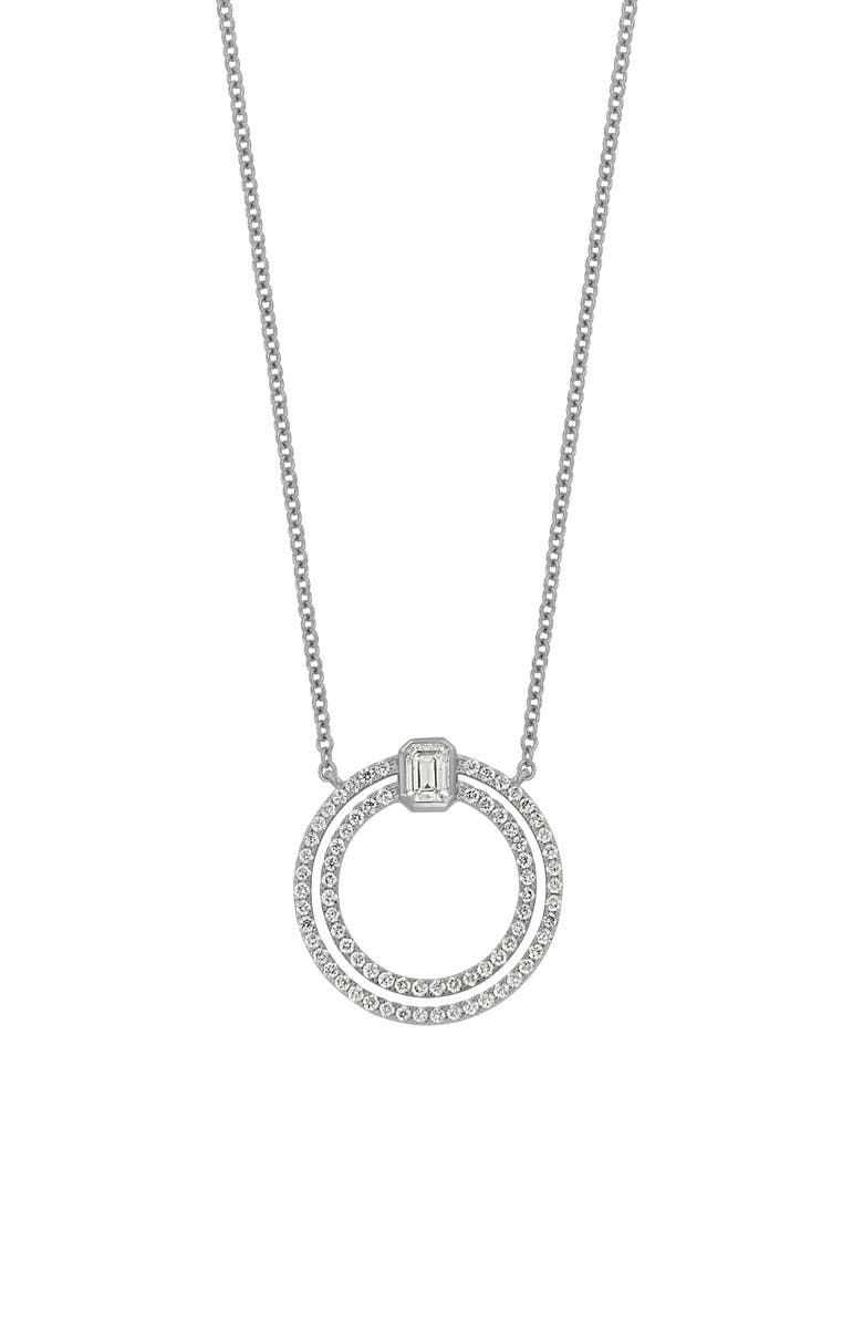 Bony Levy Varda Diamond Pendant Necklace, Main, color, 18Kw