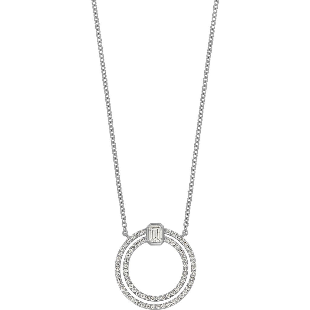 Bony Levy Varda Diamond Pendant Necklace In Metallic