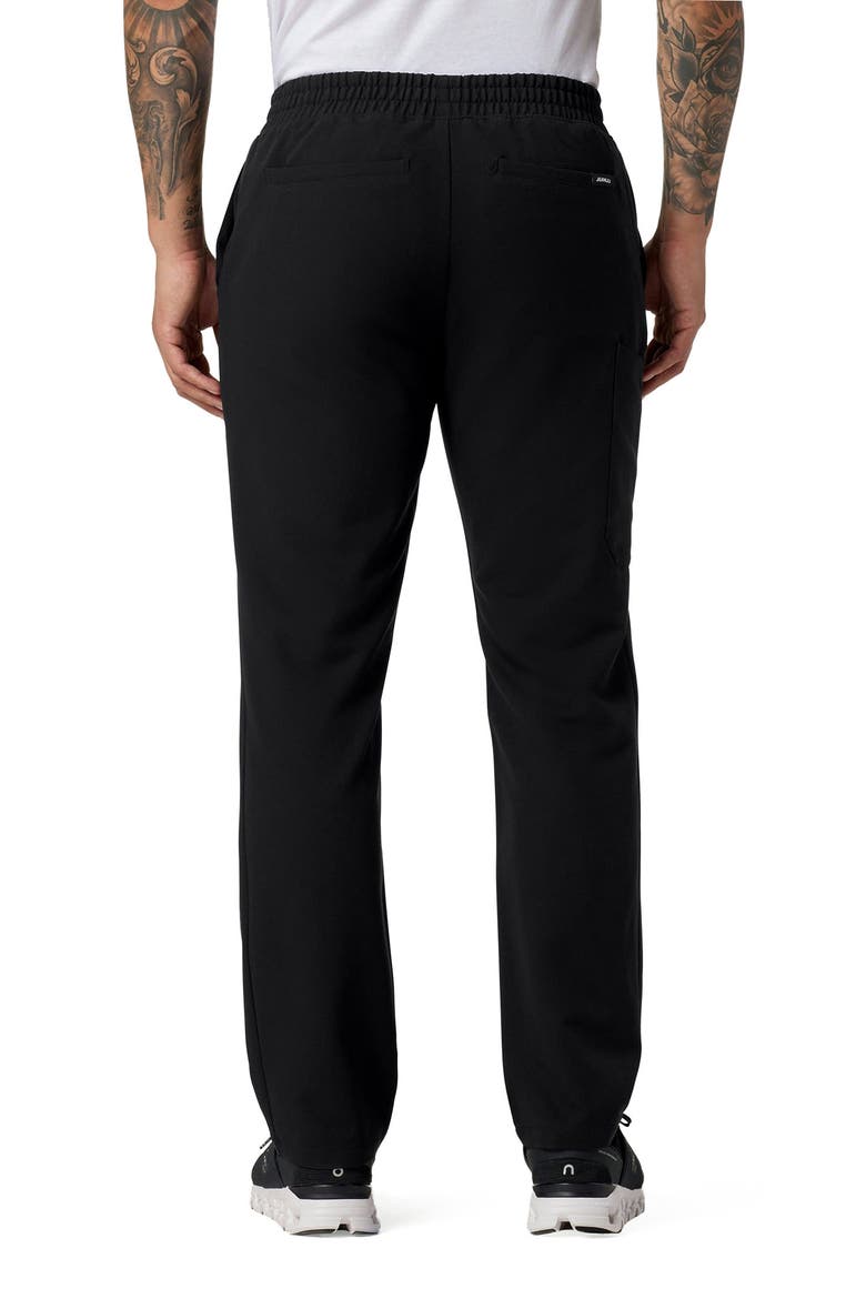 Rhodes Men's 7-Pocket Straight Leg Scrub Pant, Alternate, color, Black