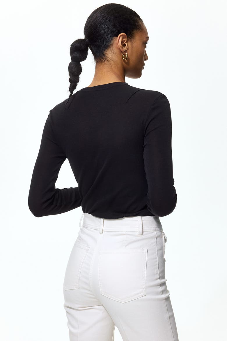 Flared Ankle-length Trousers, Alternate, color, White