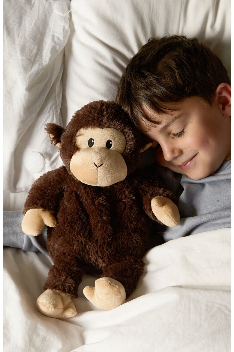 Chimp Plush Toy, Alternate, color, Dark Brown