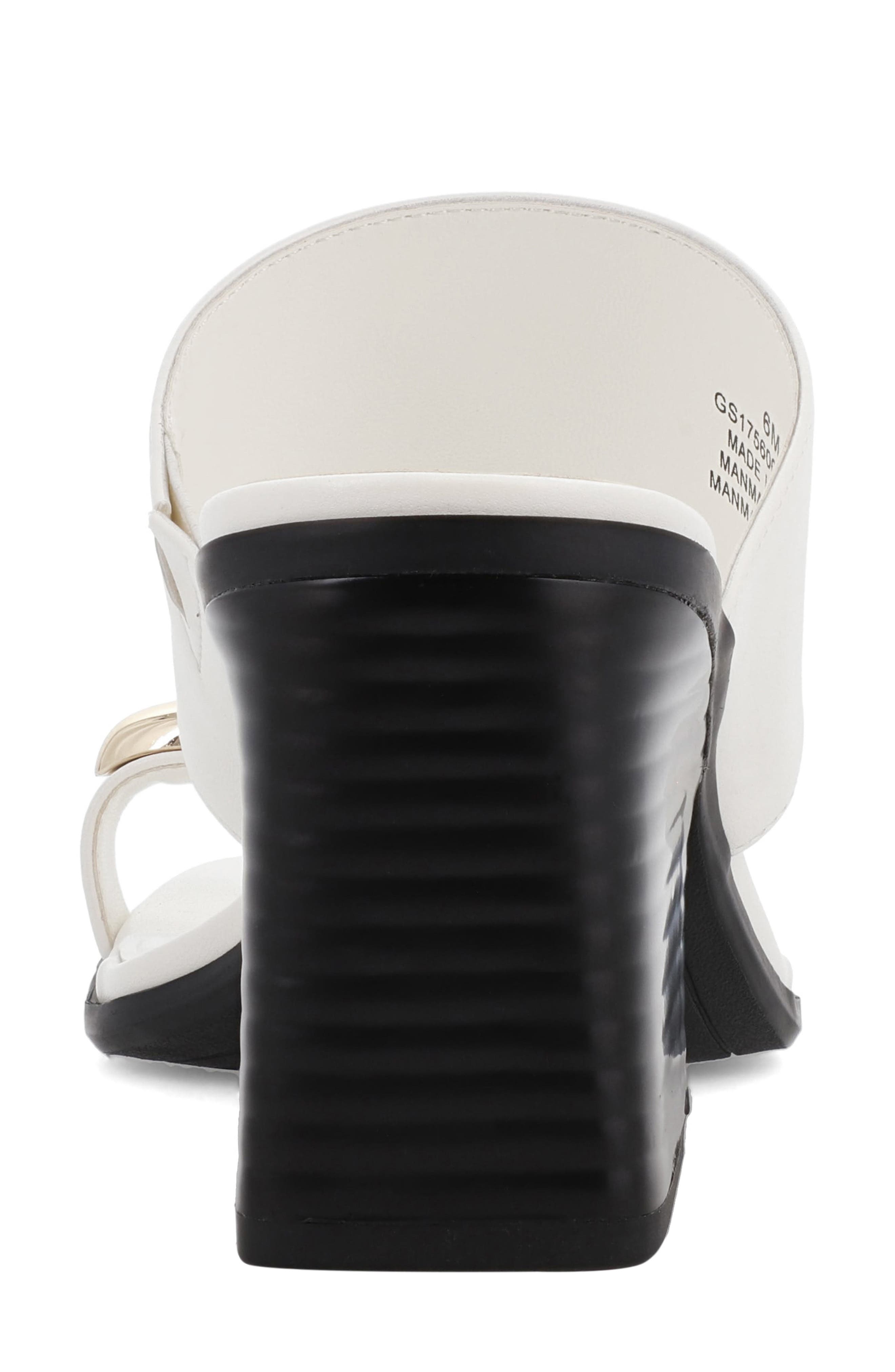 MIA Fawn Toe Loop Sandal, Alternate, color, White