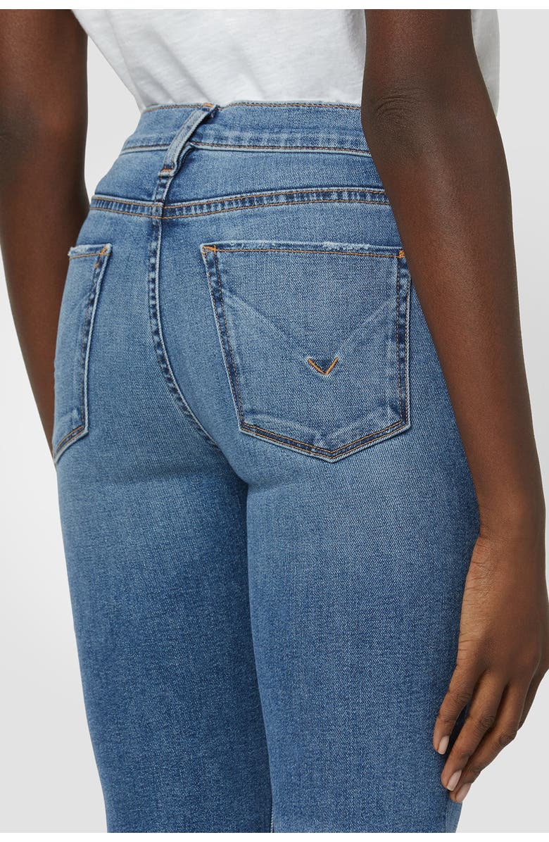 Hudson Jeans Nico Mid-Rise Straight Crop, Alternate, color, Seaglass