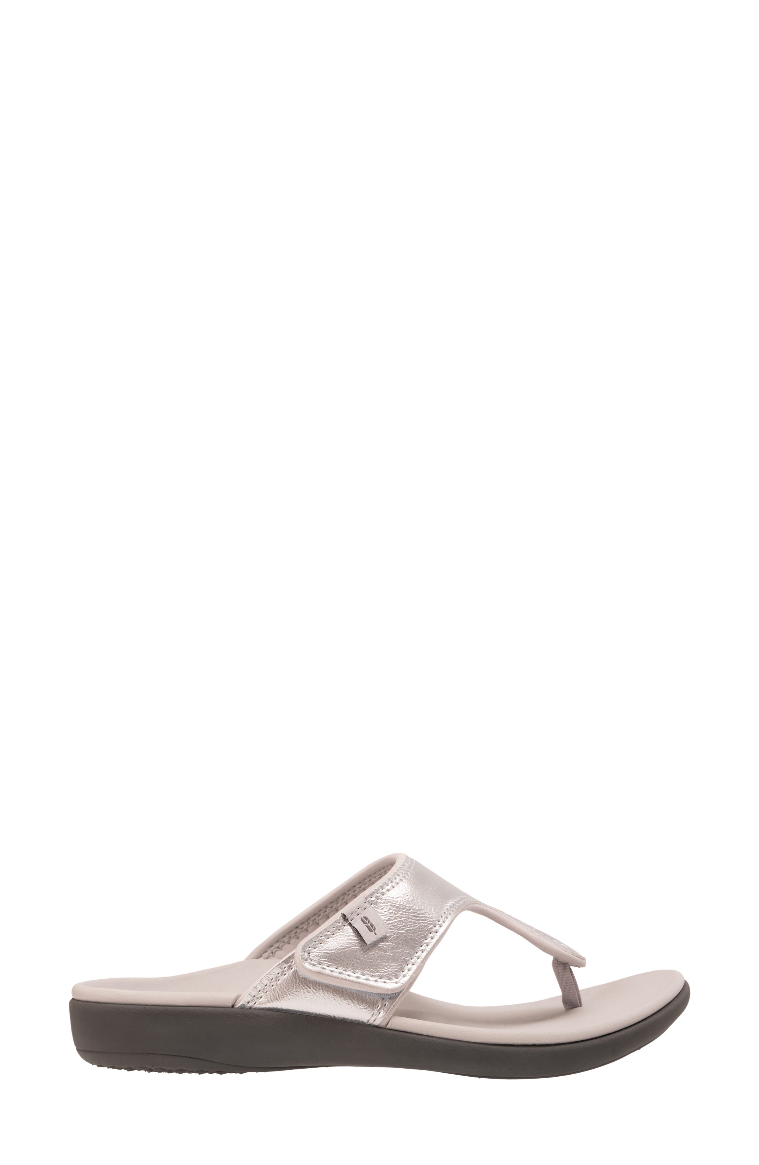 Coco Flip Flop, Alternate, color, SILVER