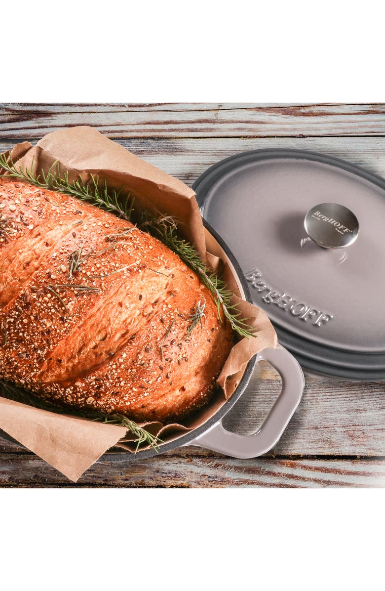 BergHOFF Neo 5-Piece Cast Iron Set, Alternate, color, Oyster