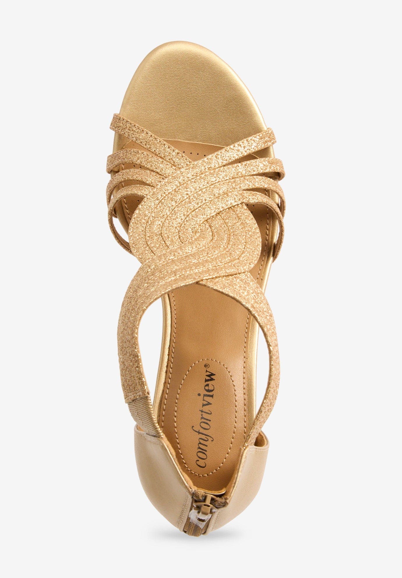 The Genevieve Pump, Alternate, color, GOLD