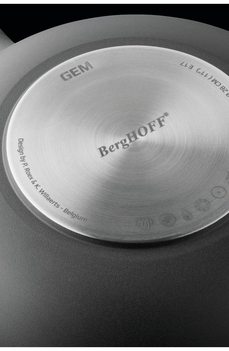 BergHOFF Black Gem Non-Stick Stir Fry Pan, Alternate, color, Black