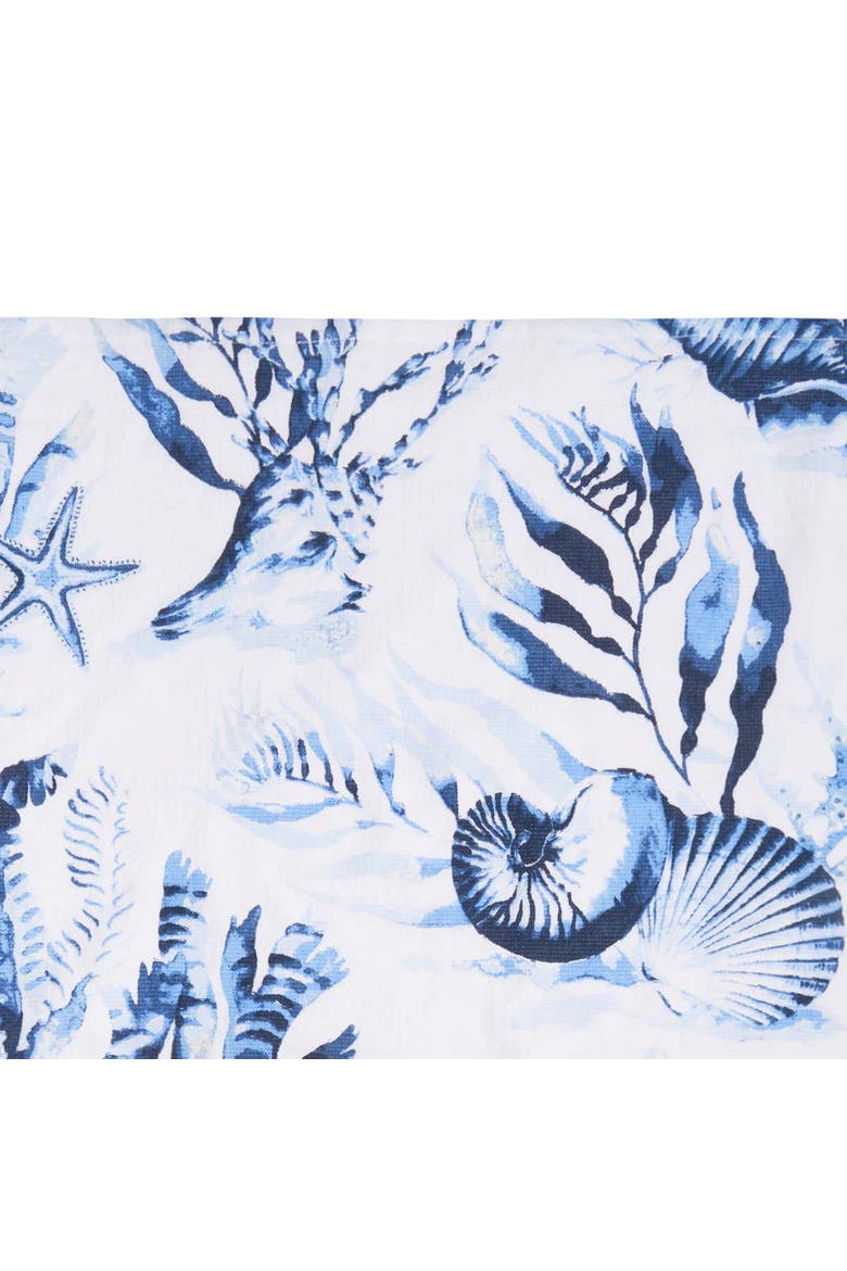 Midnight Lagoon Dishtowel, Alternate, color, Blue