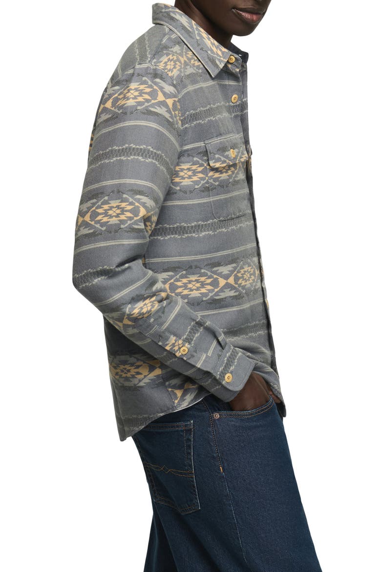 Humboldt Jacquard Utility Shirt, Alternate, color, BLUE MULTI