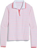 vineyard vines Long Sleeve UPF 50+ Crop Golf Polo