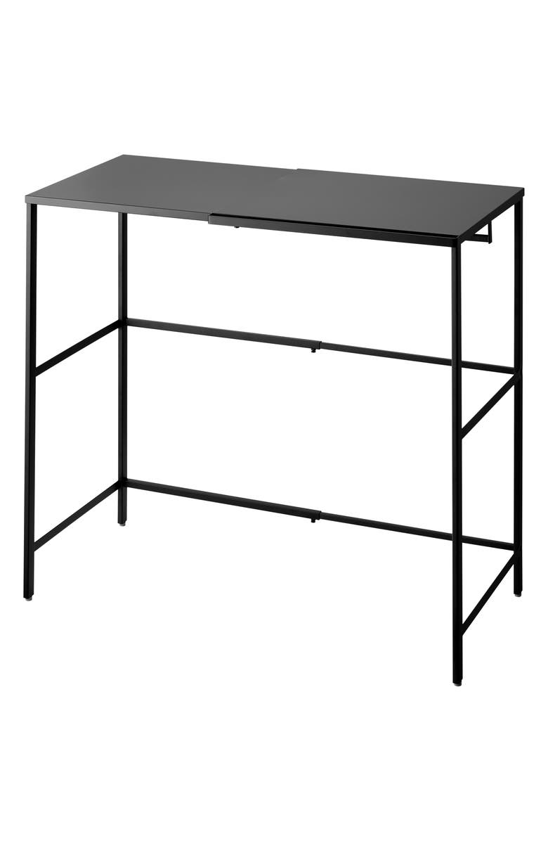 Yamazaki Suitcase Rack, Main, color, Black