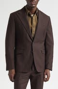 Double RL Pinstripe Wool Flannel Western Tuxedo Jacket