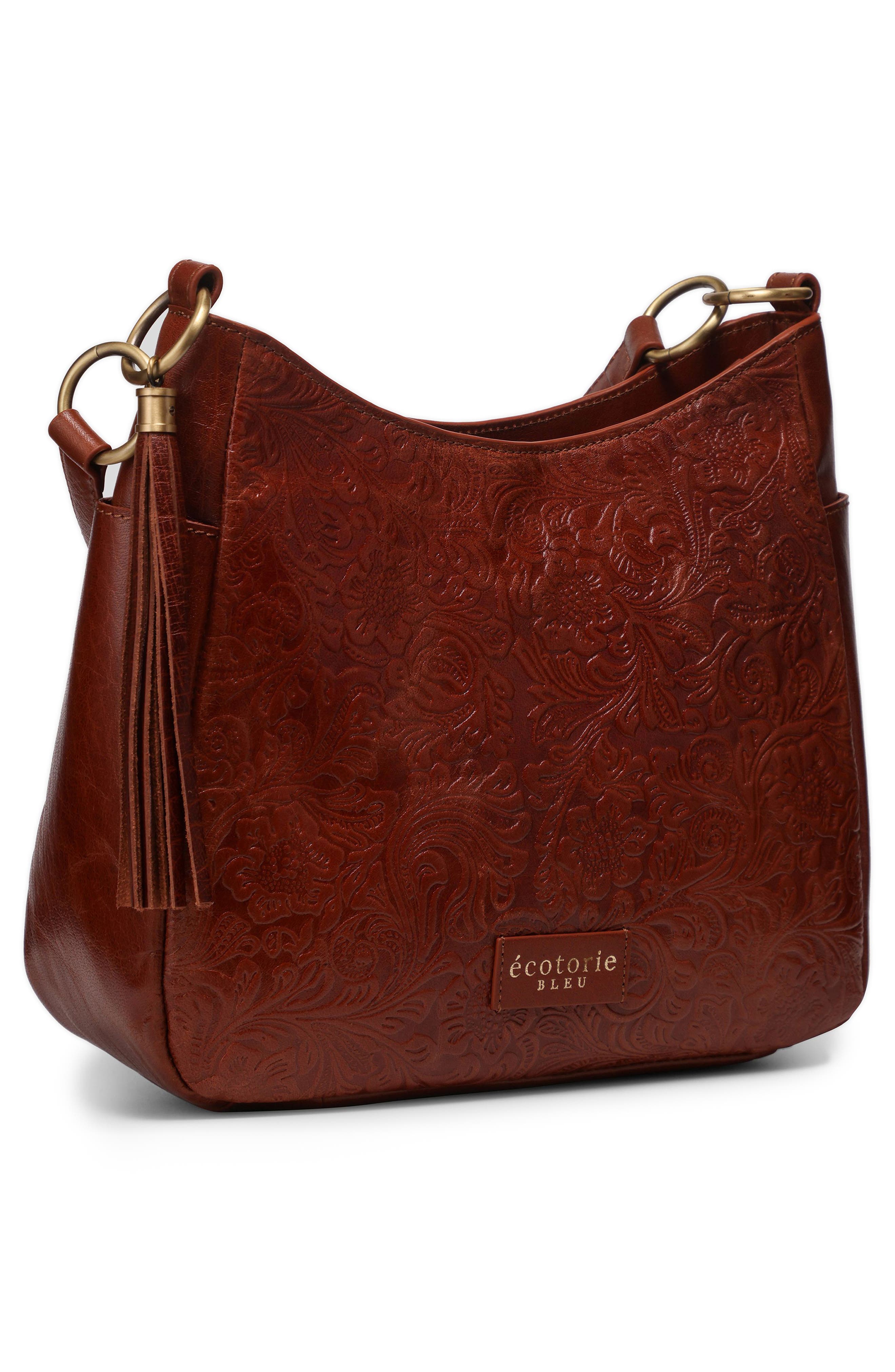 Écotorie Lenor Shoulder Bag, Alternate, color, Cognac