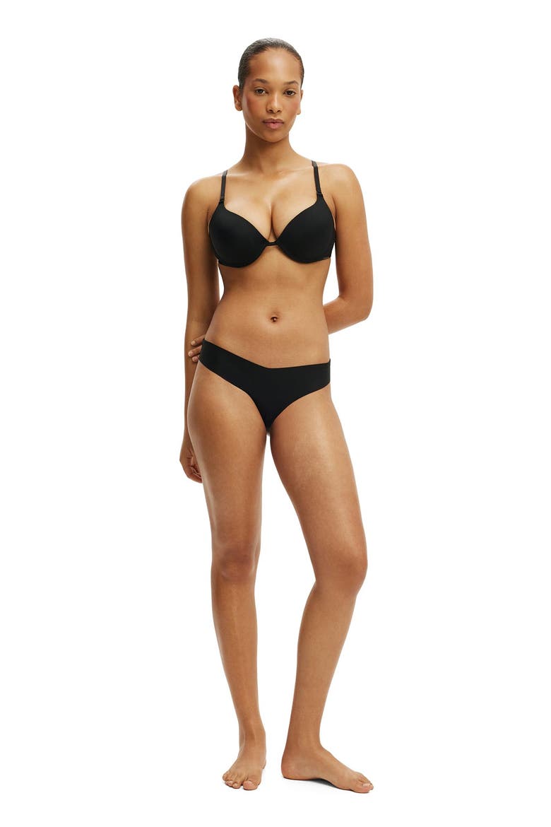 Women's Whatever-Way Push Up Bra, Alternate, color, Black