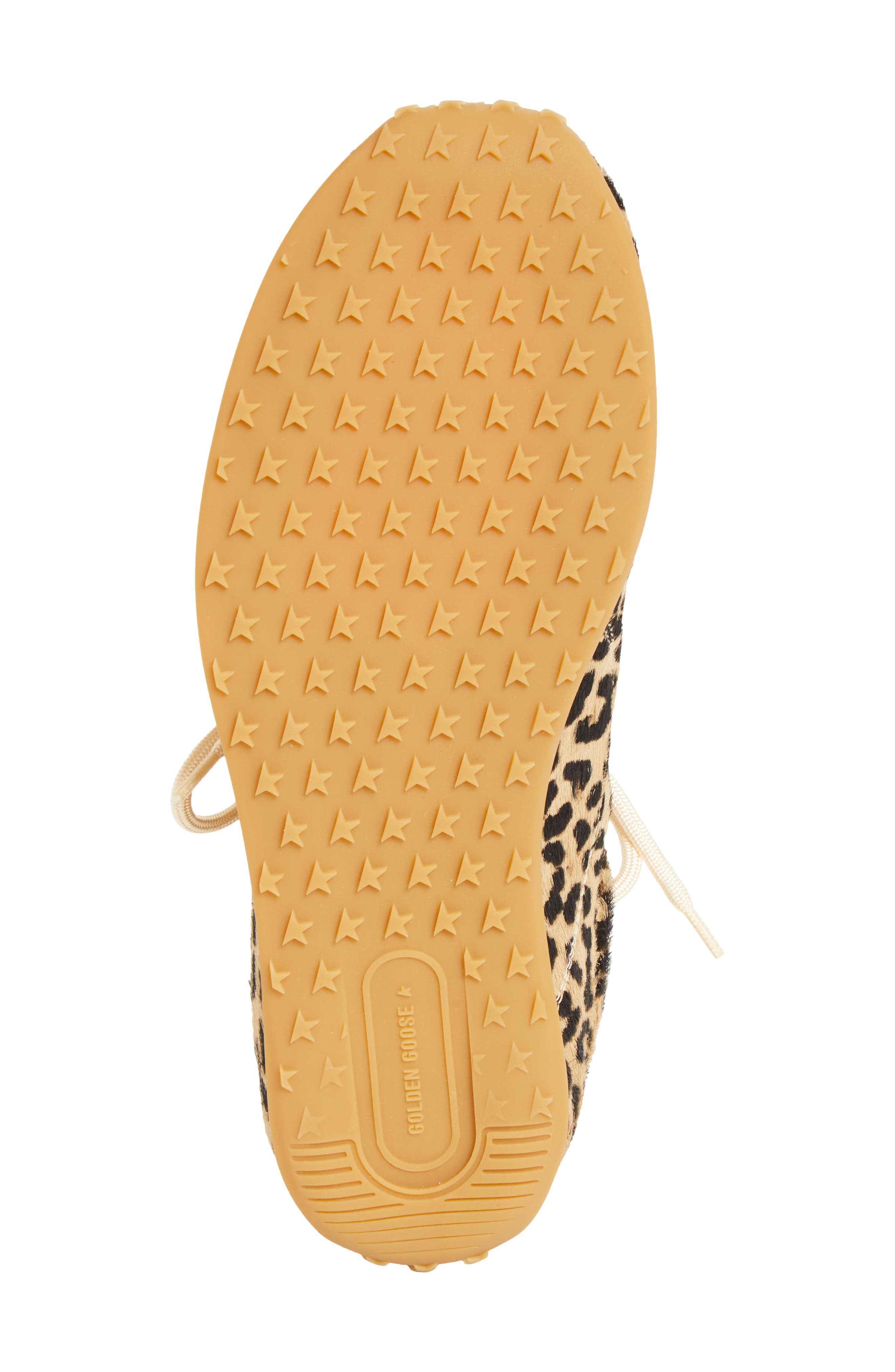 Golden Goose Marathon Speed Genuine Calf Hair Sneaker, Alternate, color, Brown/ Black Leo