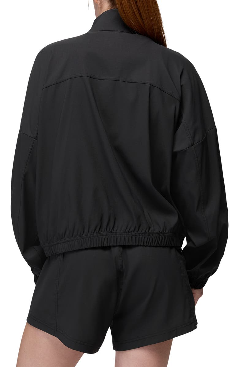 prAna Send Off Crop Jacket, Alternate, color, Black