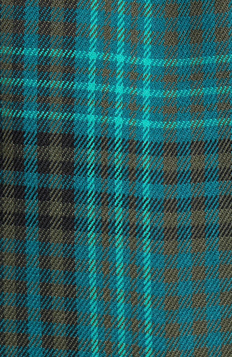 See by Chloé Belted Double Face Plaid Coat, Alternate, color, 