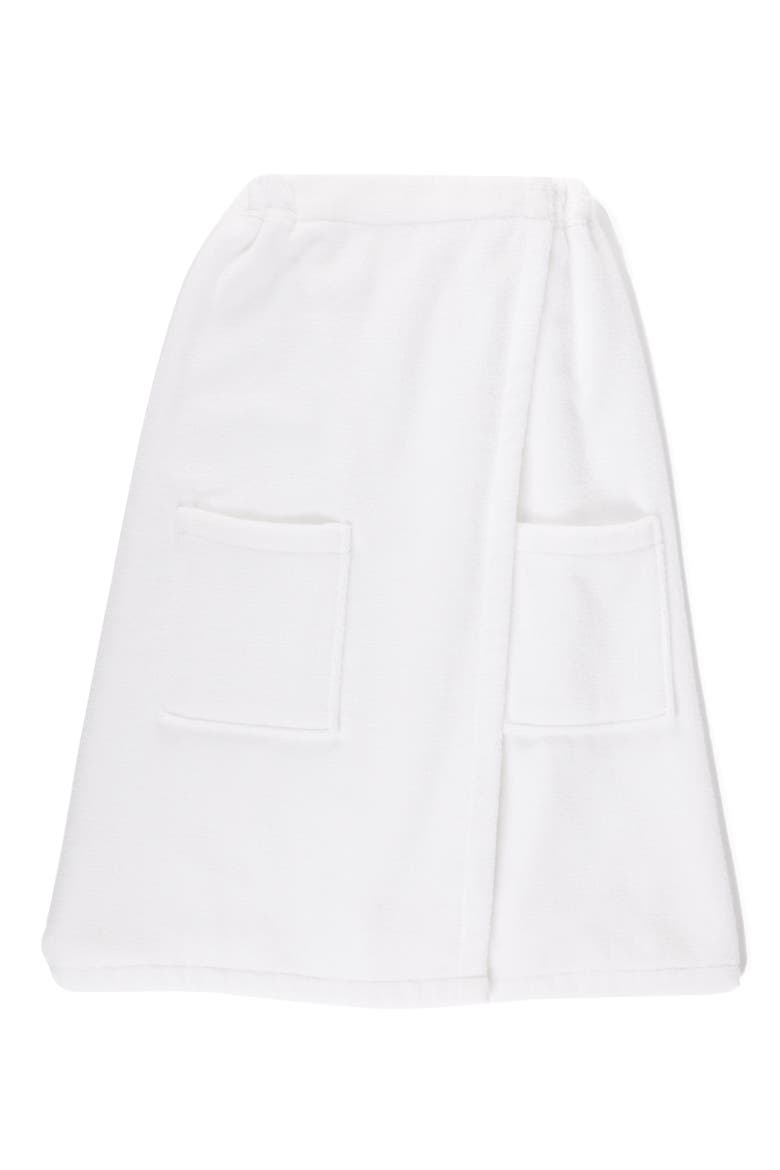 Luxe Bath Wrap, Main, color, WHITE
