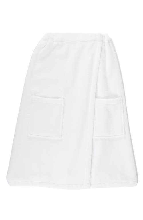 Cozy Earth Luxe Bath Wrap In White