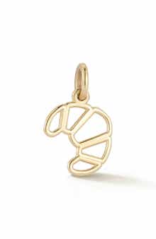 Ember Fine Jewelry 14K Gold Croissant Charm