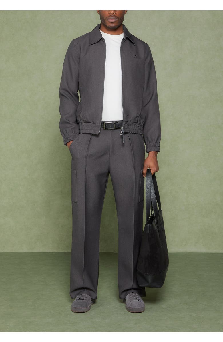 Manière De Voir Sullivan Harrington Jacket, Alternate, color, Grey