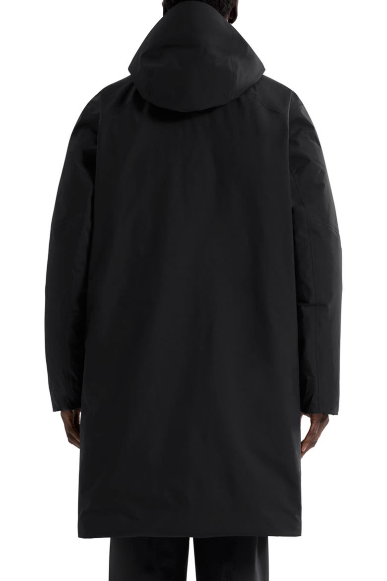 Sorin Hooded Waterproof Down Parka, Alternate, color, BLACK