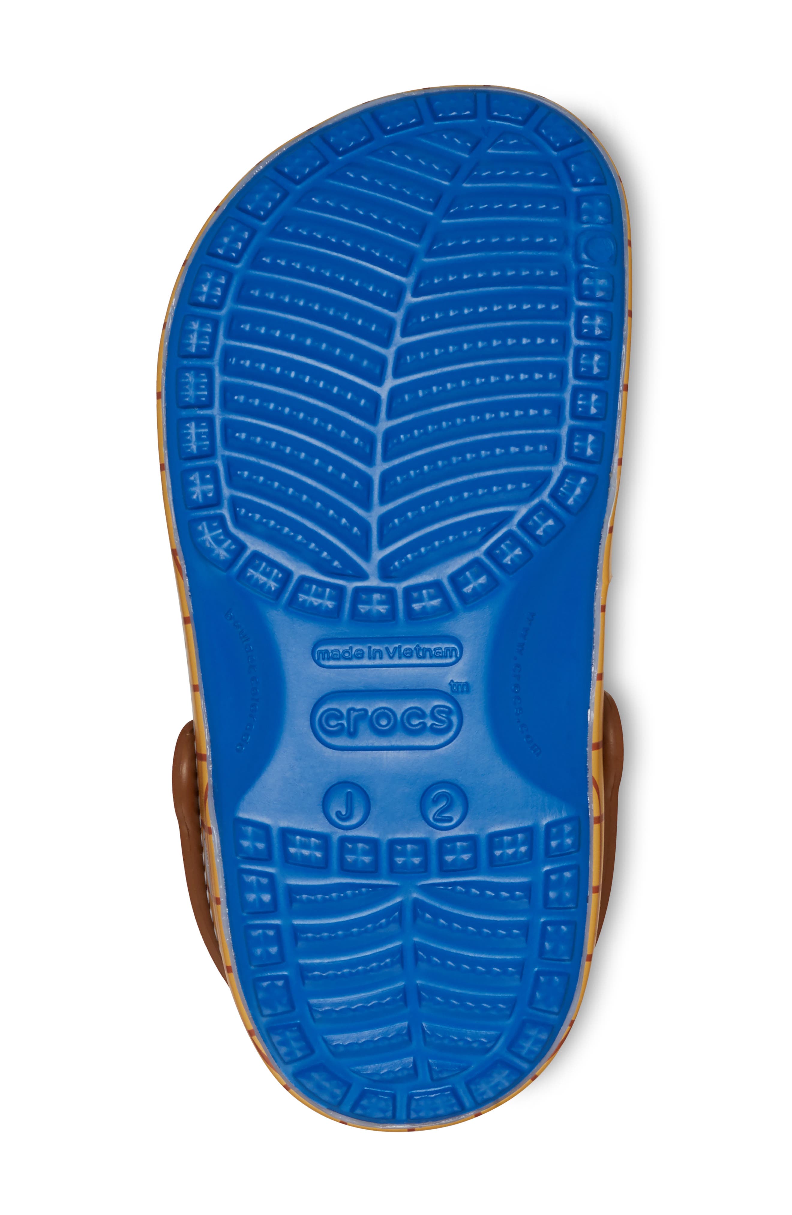 CROCS Kids' Disney<sup>®</sup> Pixar Toy Story<sup>®</sup> Sheriff Woody Classic Clog, Alternate, color, 