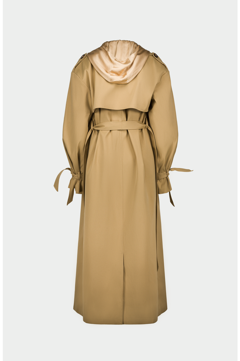 Aurora Trench Coat, Alternate, color, Camel