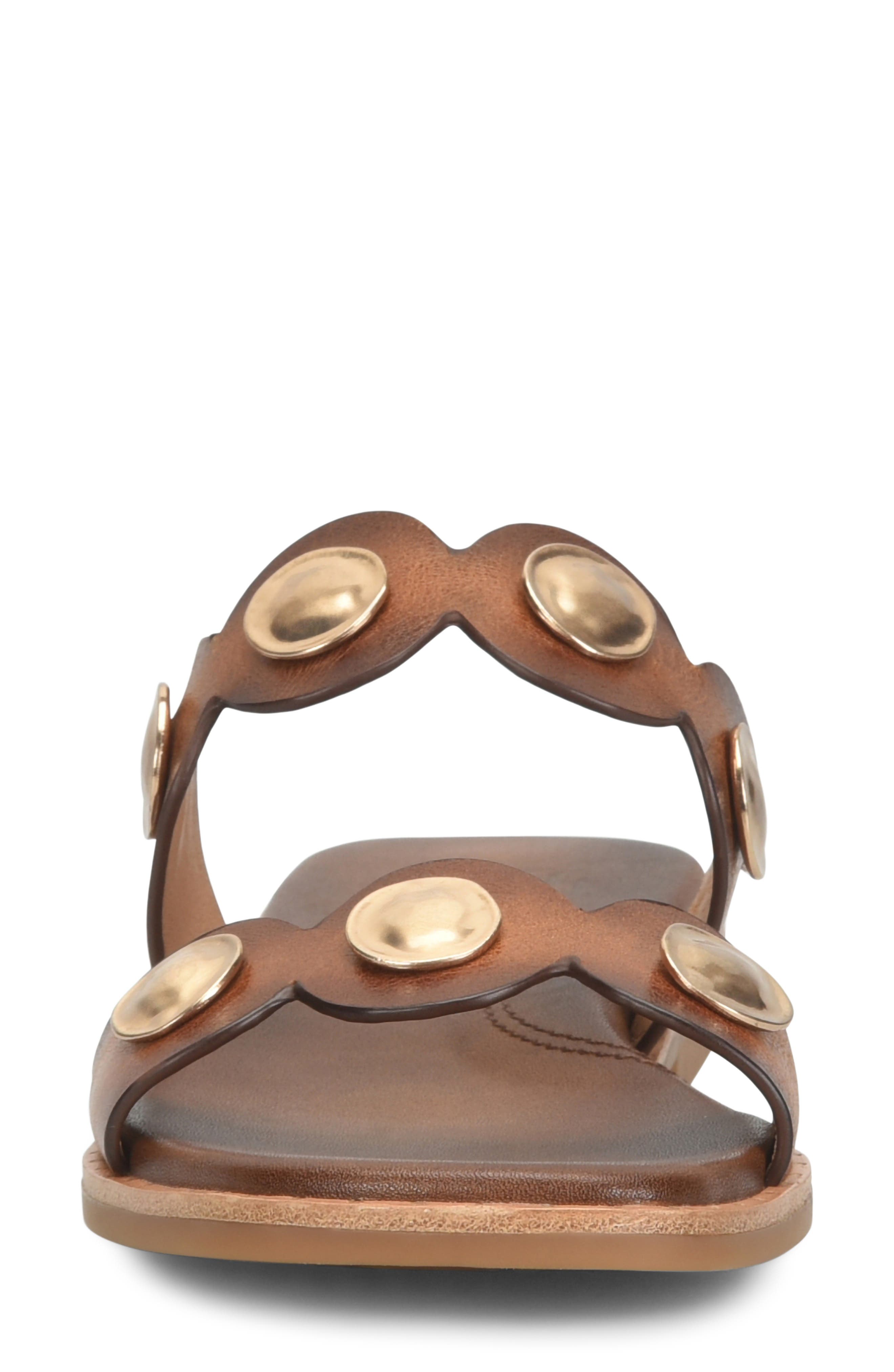 Ezra Slide Sandal, Alternate, color, ANTICO LUGGAGE