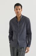 Brunello Cucinelli Garment-dyed shirt