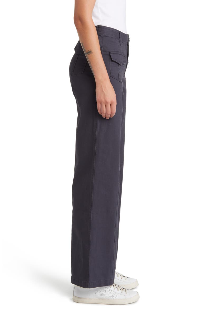 Wide Leg Cargo Pants, Alternate, color, MAGNET