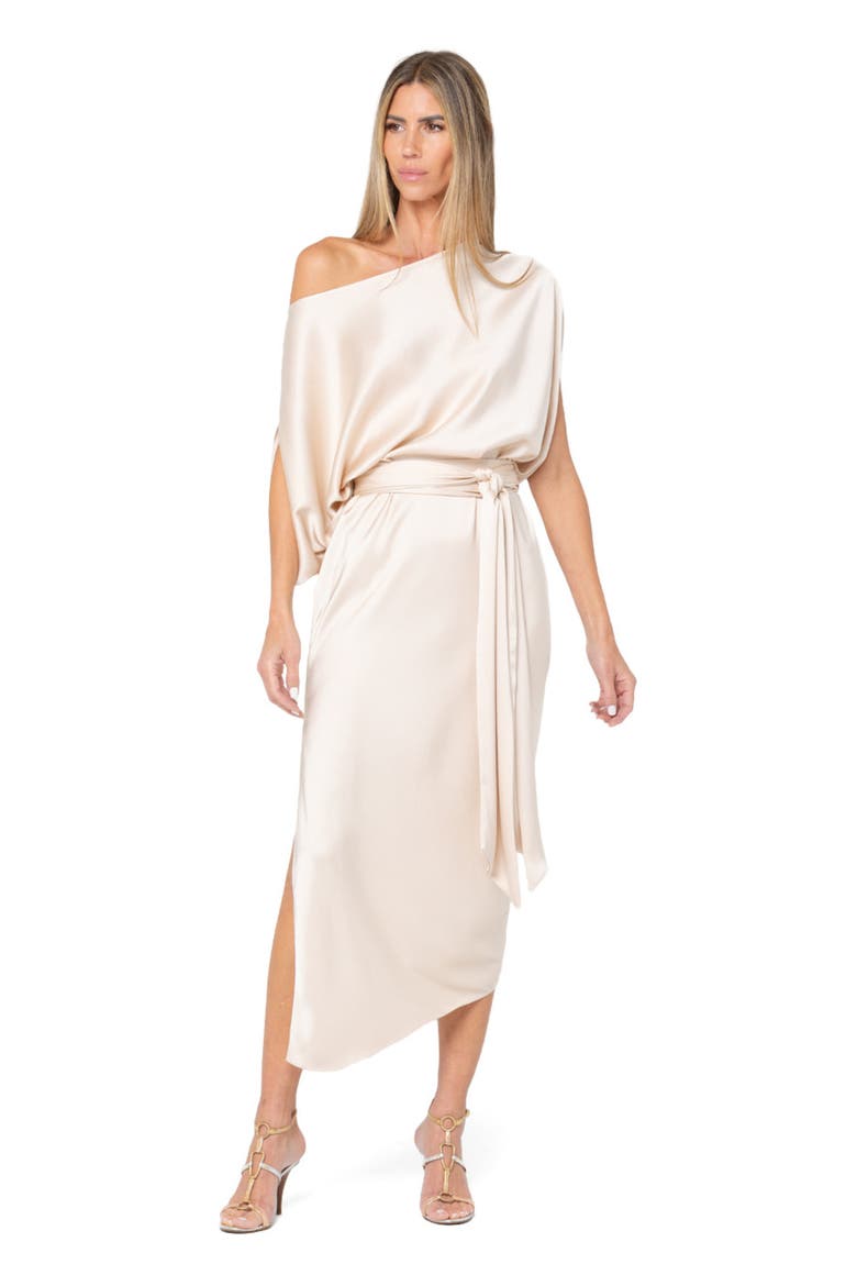 Mariah Dress 2.0, Alternate, color, Champagne